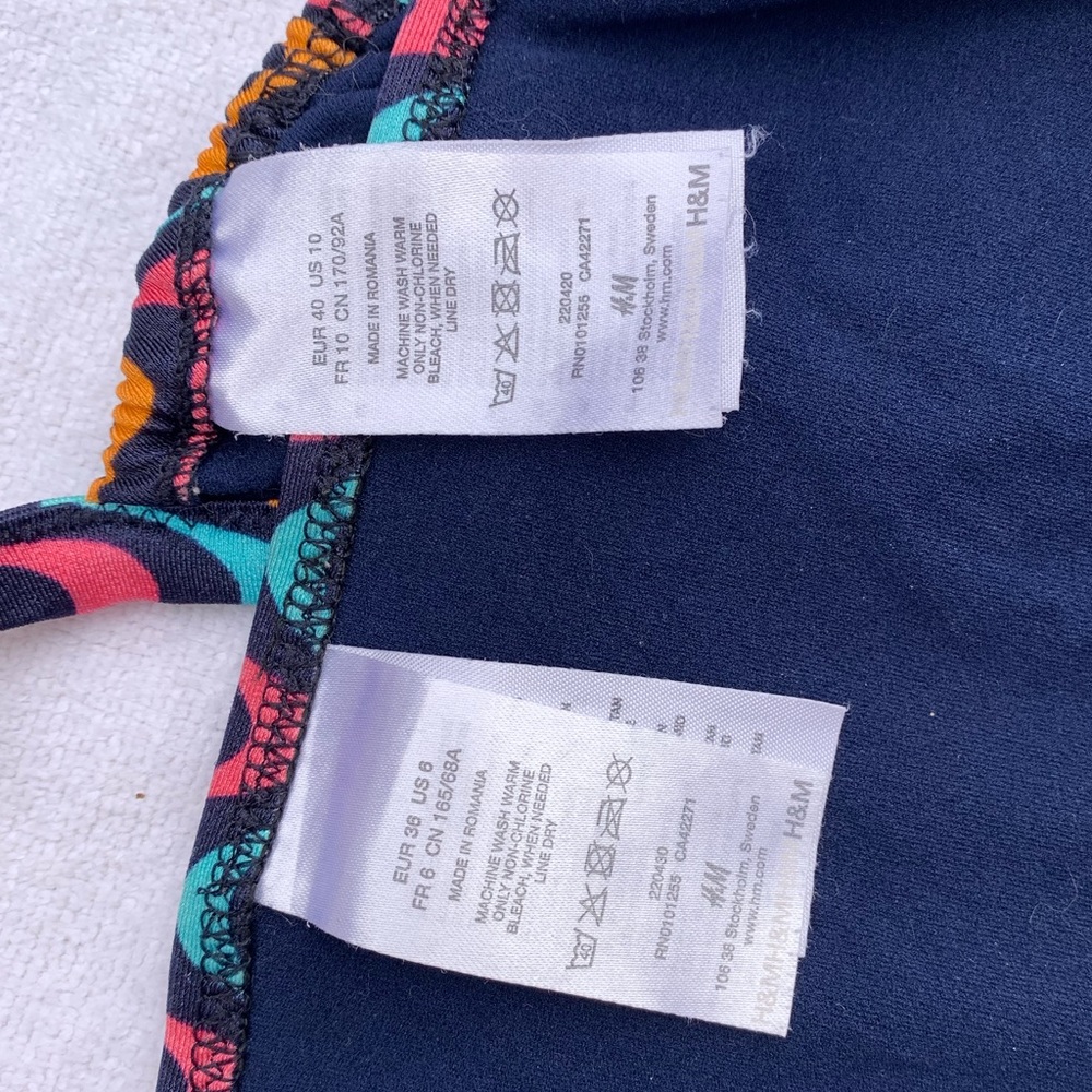 H&M string bikini set with adjustable stra… - Picture 5 of 6